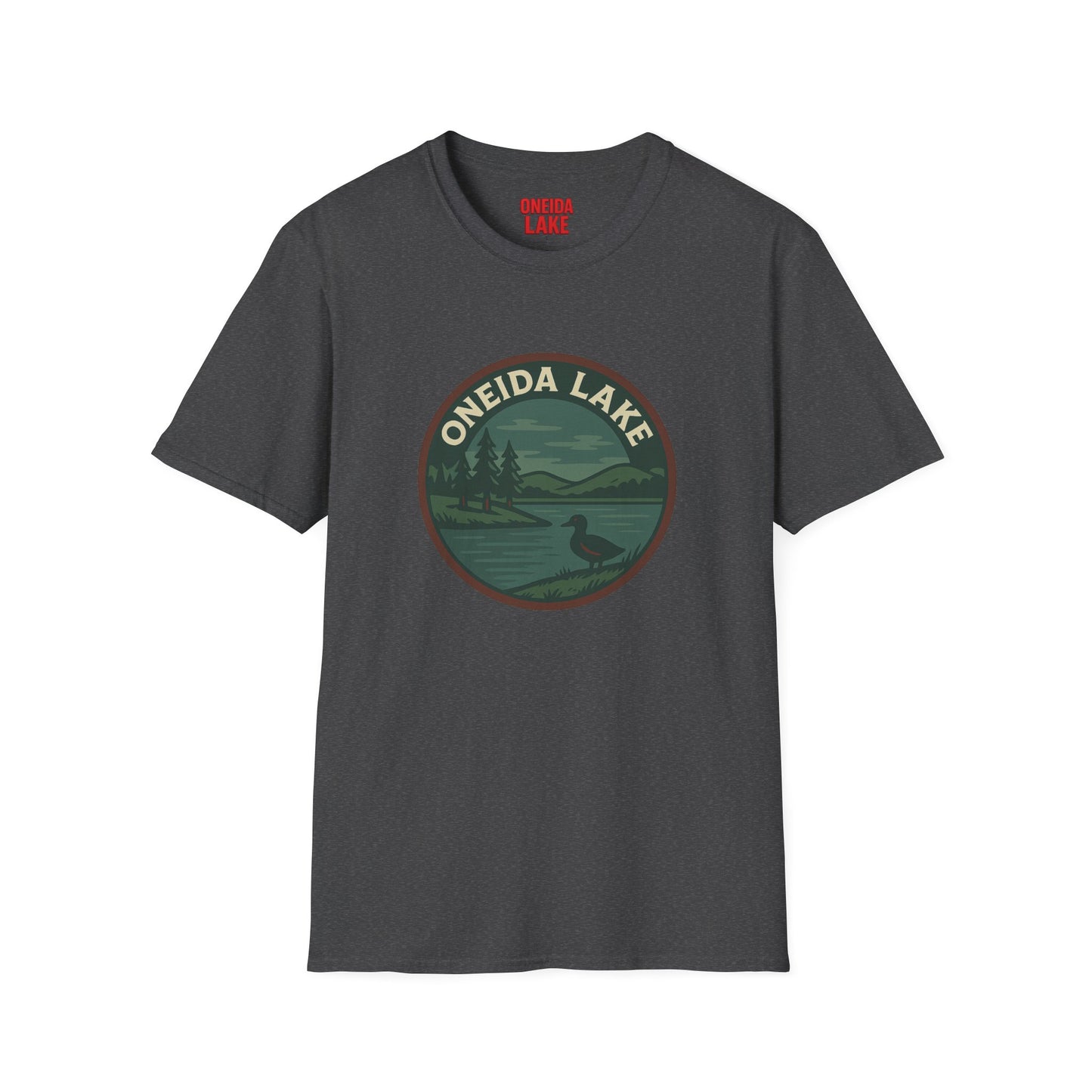 Oneida Lake Nature Unisex Softstyle T-Shirt | Eco-Friendly Gift, Outdoor Adventure Shirt, Nature Lover Tee, Vintage Lake Apparel, [...]
