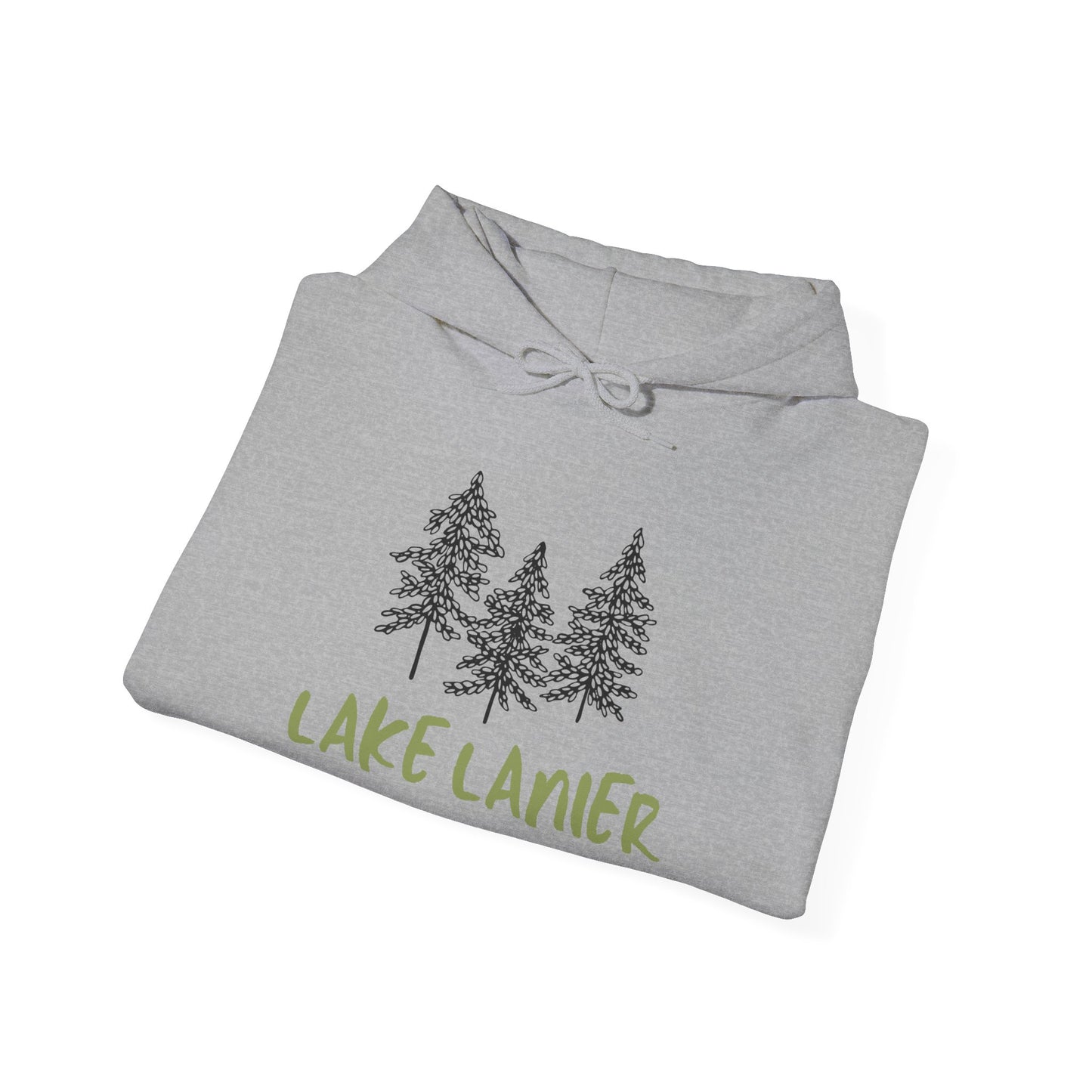 Lake Lanier Hoodie, Cozy Unisex Sweatshirt, Nature Lover Gift, Lake House Apparel, Perfect for Outdoors, Summer Vibes, Travel Wear