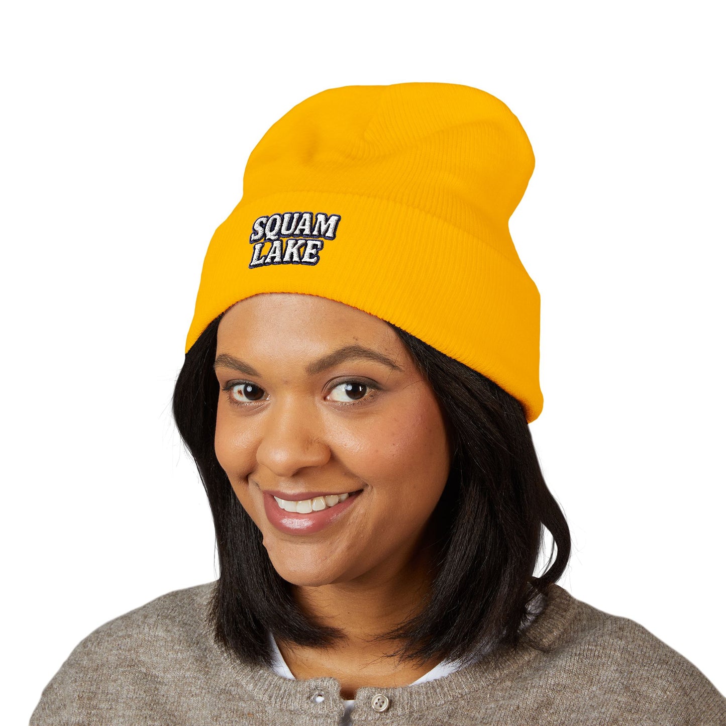 Squam Lake Classic Cuffed Beanie (Embroidery)