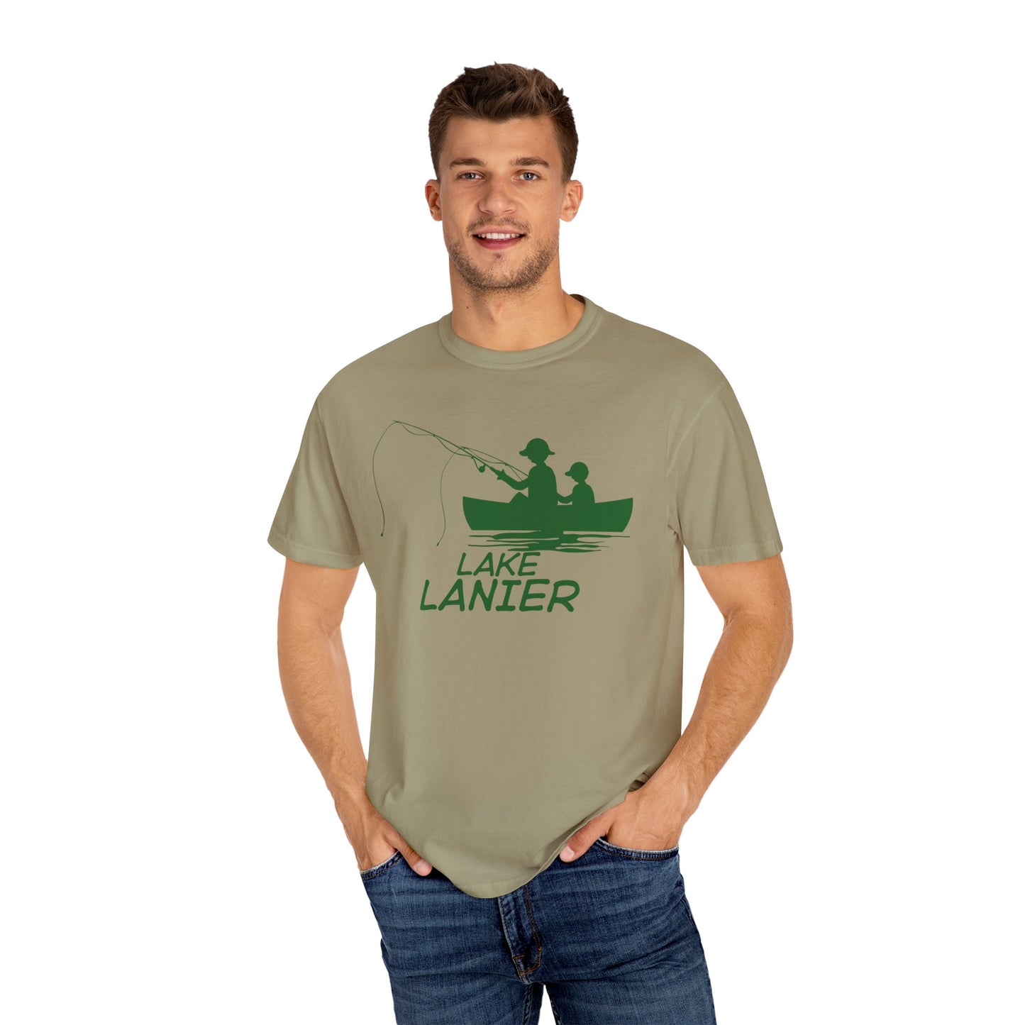 Lake Lanier Fishing Unisex T-shirt - Perfect for Gifts, Outdoor Adventures, Family Reunions, Summer Vacations, and Casual Wear
