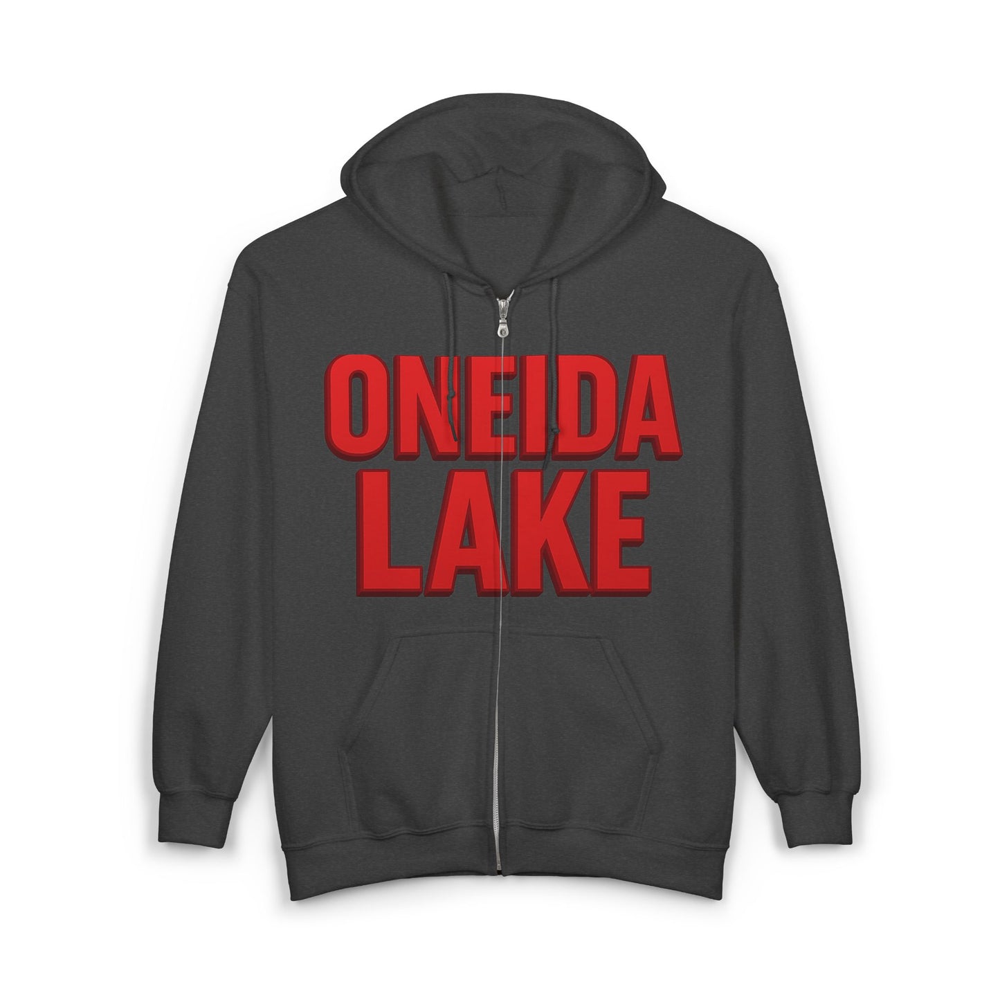 Oneida Lake Unisex Heavy Blend™ Full Zip Hooded Sweatshirt