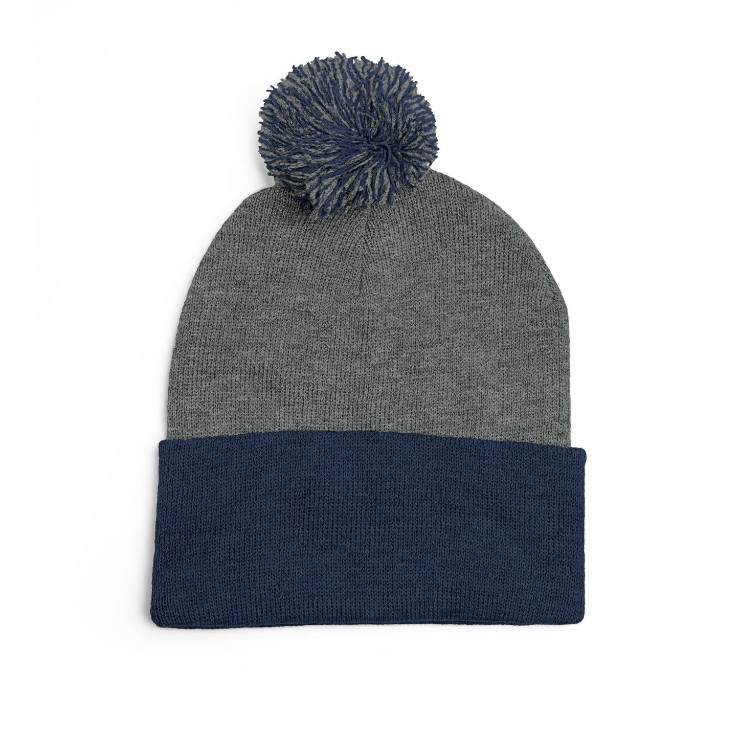 Squam Lake Pom-Pom Knit Cap (Embroidery)