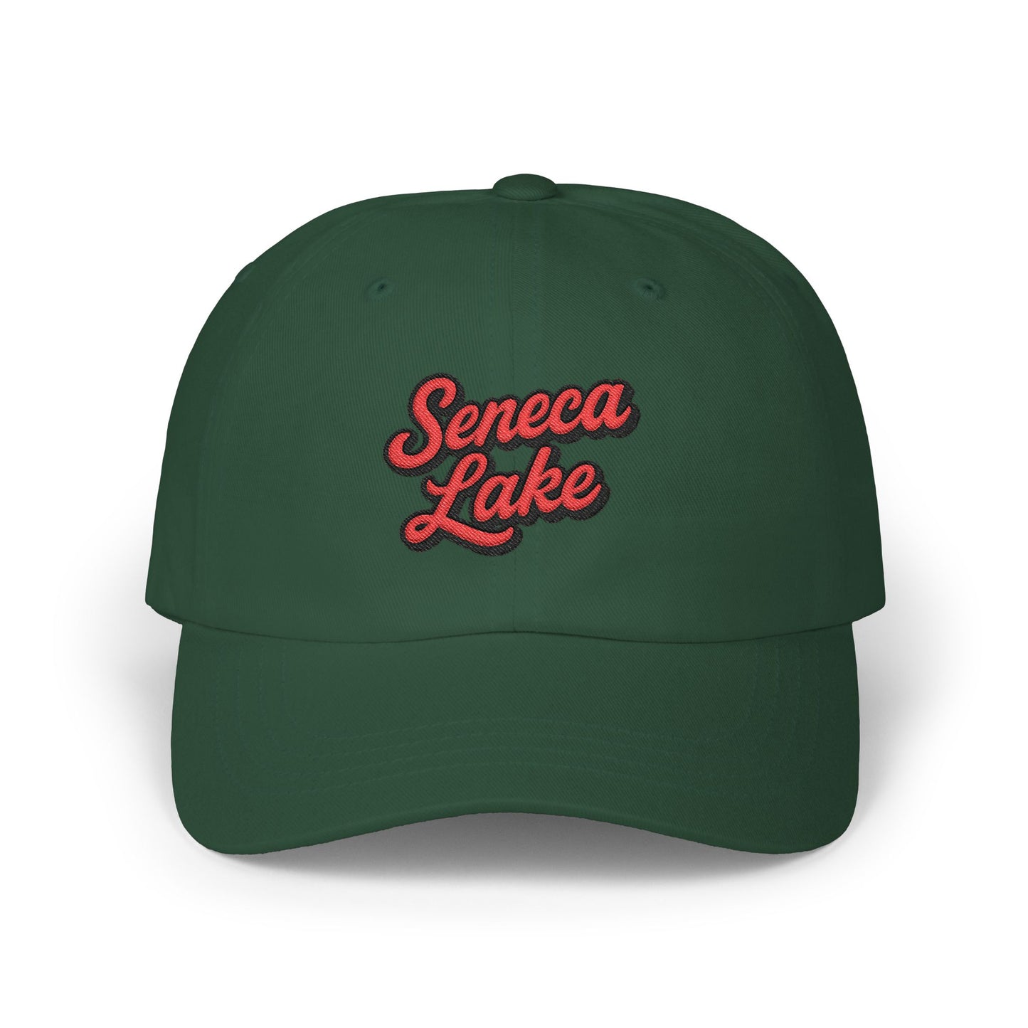 Seneca Lake Stylish Dad Cap, Casual Summer Hat, Outdoor Accessory, Gift for Father's Day, Boating Trip Gear, Everyday Wear