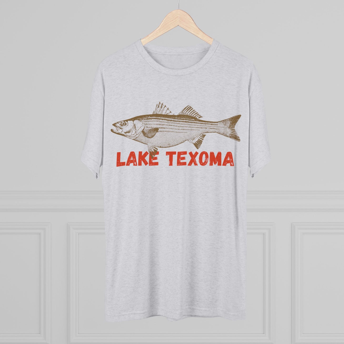 Lake Texoma Fishing Tee, Unisex Crew Neck Shirt, Summer Lake Apparel, Gift for Fishermen, Outdoor Adventure T-Shirt, Lake House Style