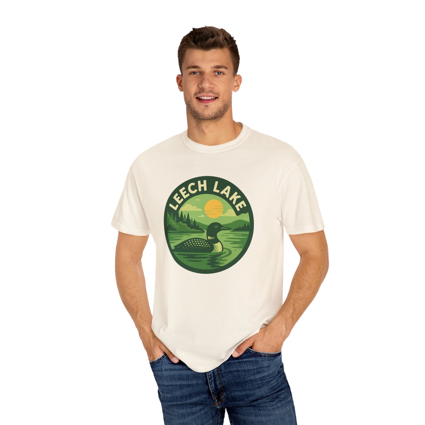 Leech Lake Unisex Garment-Dyed T-shirt