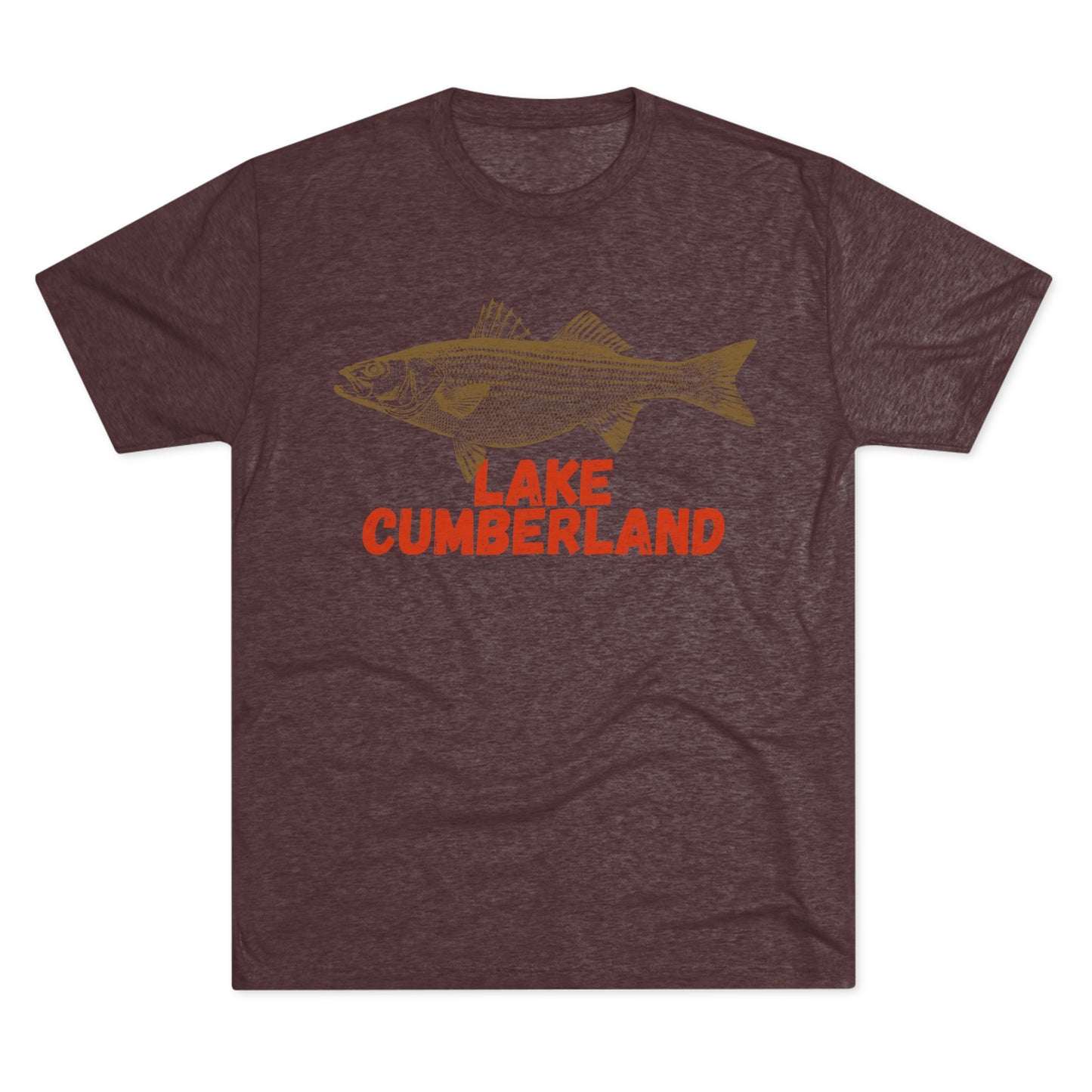 Lake Cumberland Fishing Tee, Unisex Crew Neck Shirt, Summer Lake Apparel, Gift for Fishermen, Outdoor Adventure T-Shirt, Lake House Style