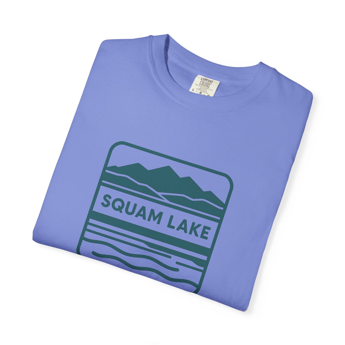 Squam Lake Unisex T-Shirt, Casual Graphic Tee, Nature Lover Gift, Outdoor Adventure Shirt, Vacation Souvenir, Summer Wear