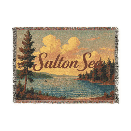 Salton Sea Woven Blanket