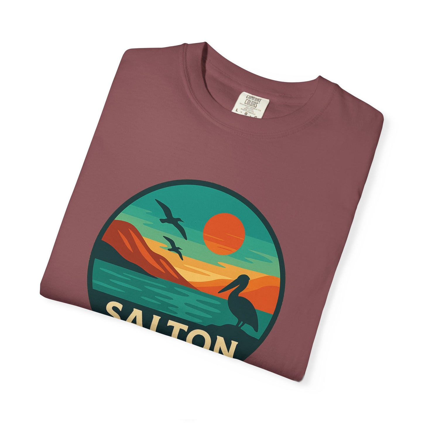 Salton Sea Unisex Garment-Dyed T-shirt