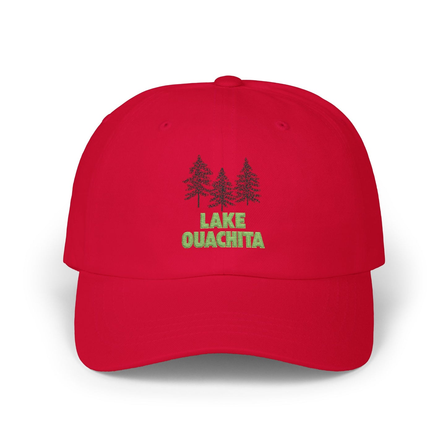 Lake Ouachita Classic Dad Cap | Adjustable Cotton Hat for Outdoors, Gifts for Dads, Camping, Fishing, Summer