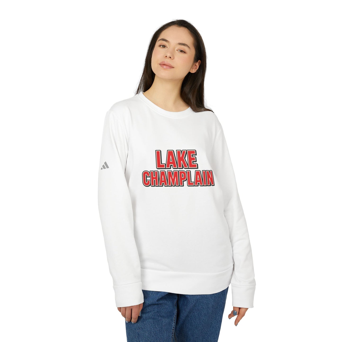 Lake Champlain Adidas Unisex Fleece Crewneck Sweatshirt