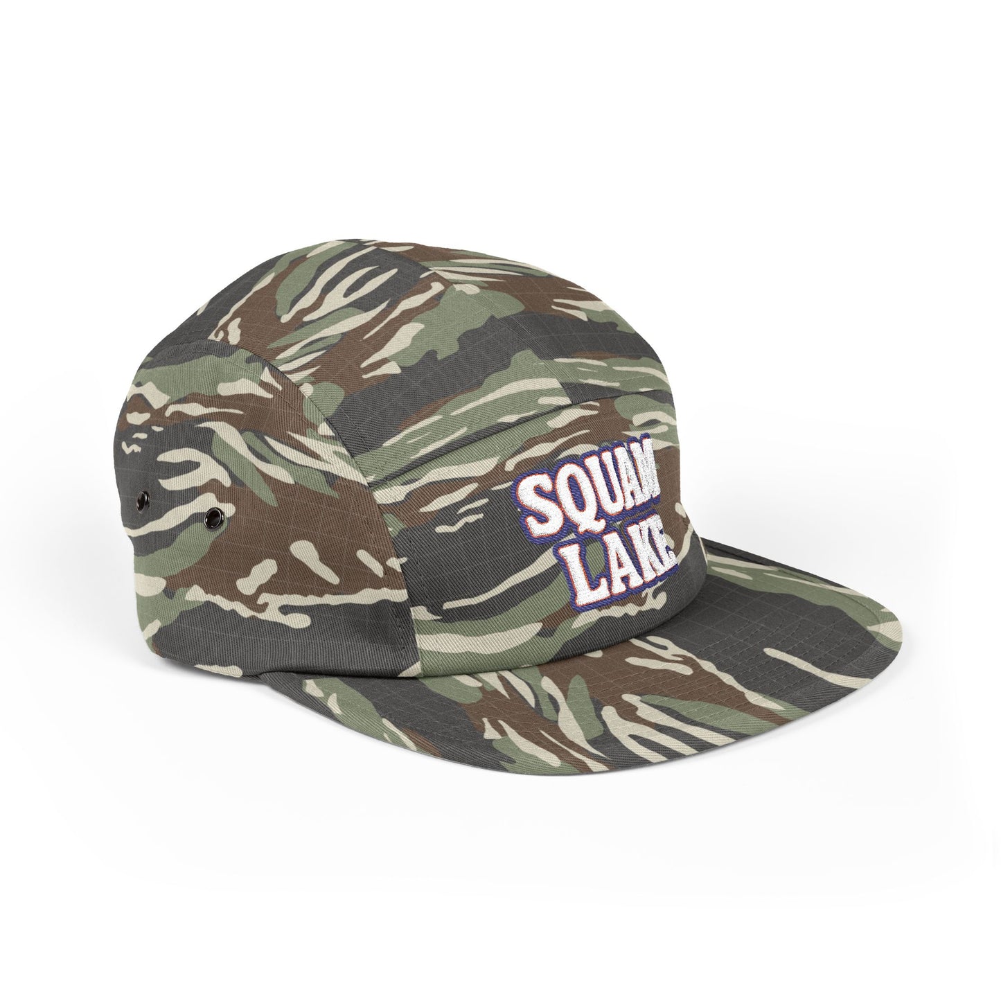 Squam Lake 5 Panel Cap (Embroidery)