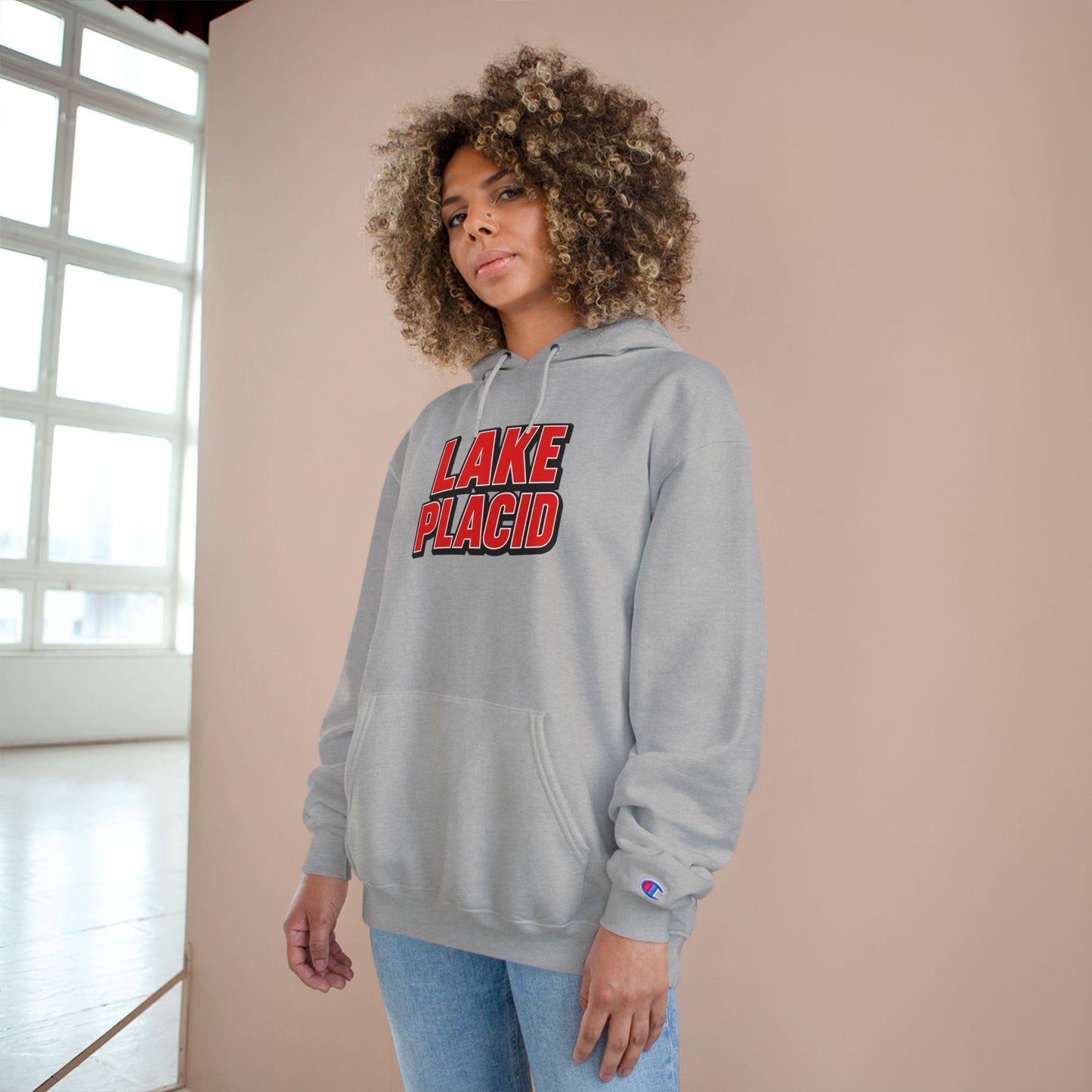 Lake Placid Cozy Hoodie, Perfect for Outdoor Adventures, Lake Days, Gifts for Nature Lovers, Comfortable Sweatshirt