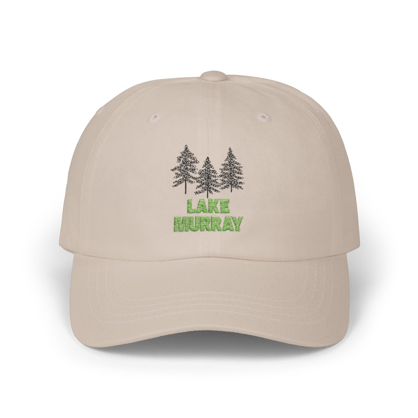 Lake Murray Classic Dad Cap | Adjustable Cotton Hat for Outdoors, Gifts for Dads, Camping, Fishing, Summer