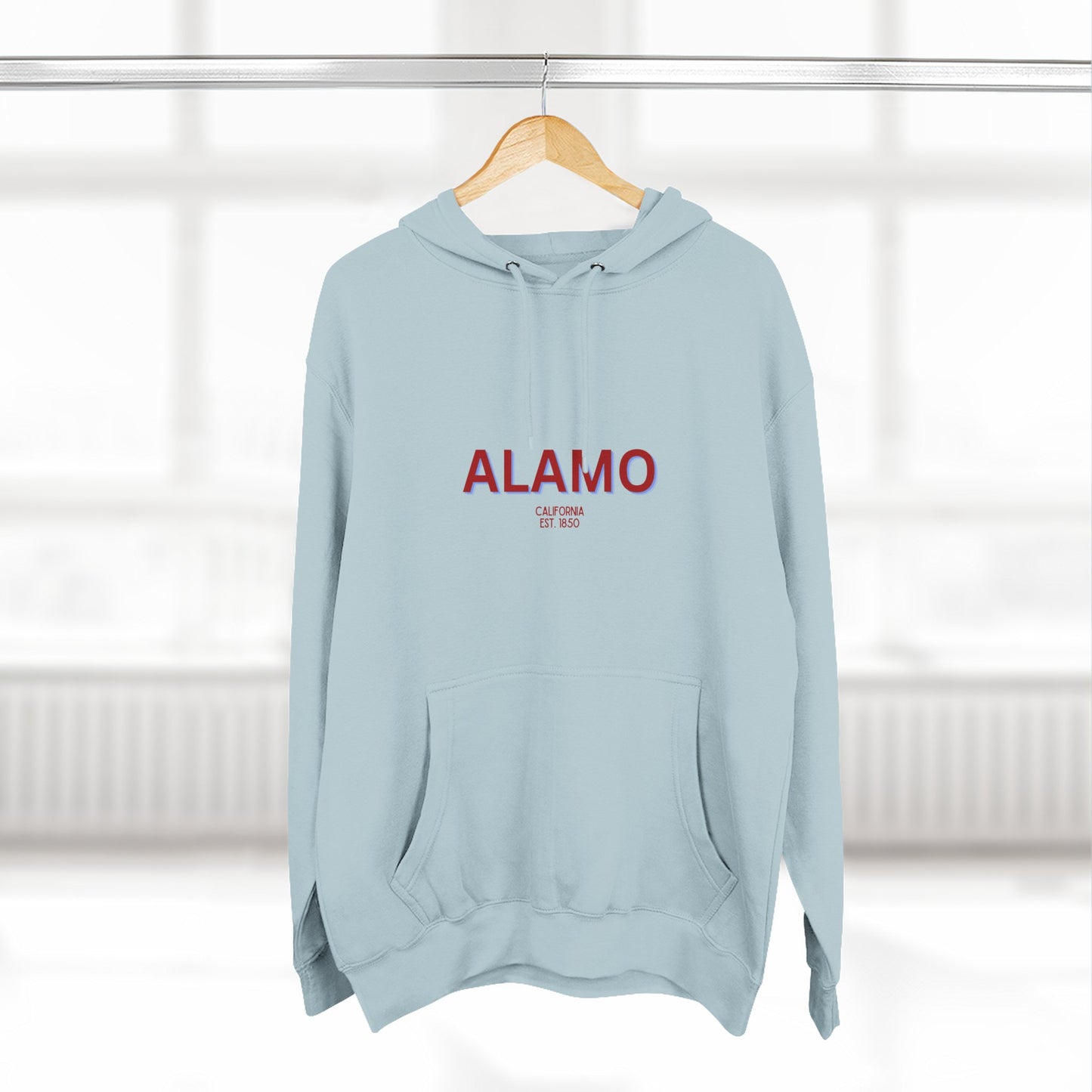 Alamo Fleece Hoodie, Casual Sweatshirt, Cozy Layering Piece, Perfect Gift for All Occasions, Stylish Streetwear