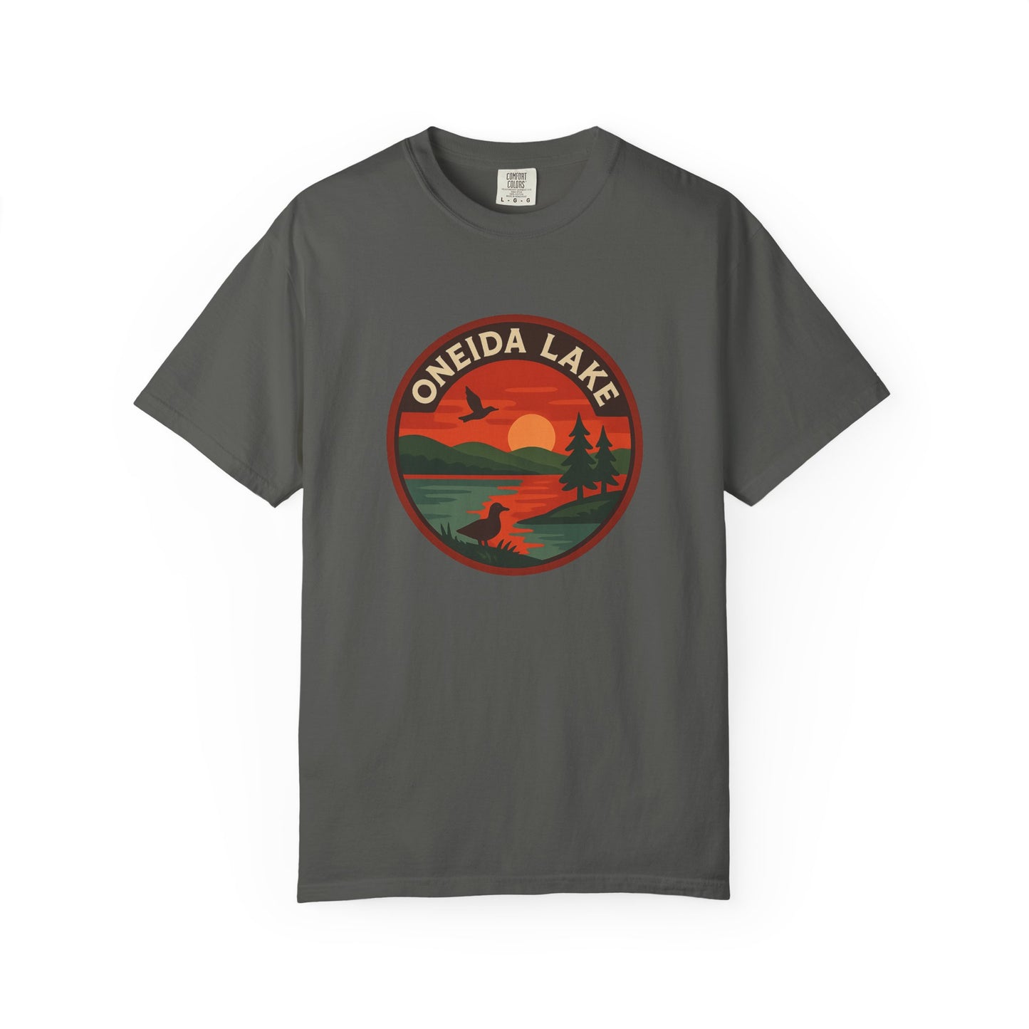 Oneida Lake Unisex Garment-Dyed T-shirt