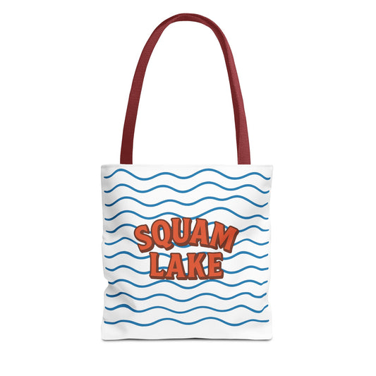 Squam Lake Tote Bag - Perfect for Beach Days, Travel, Lake Lovers, Summer Outings, Gift Idea