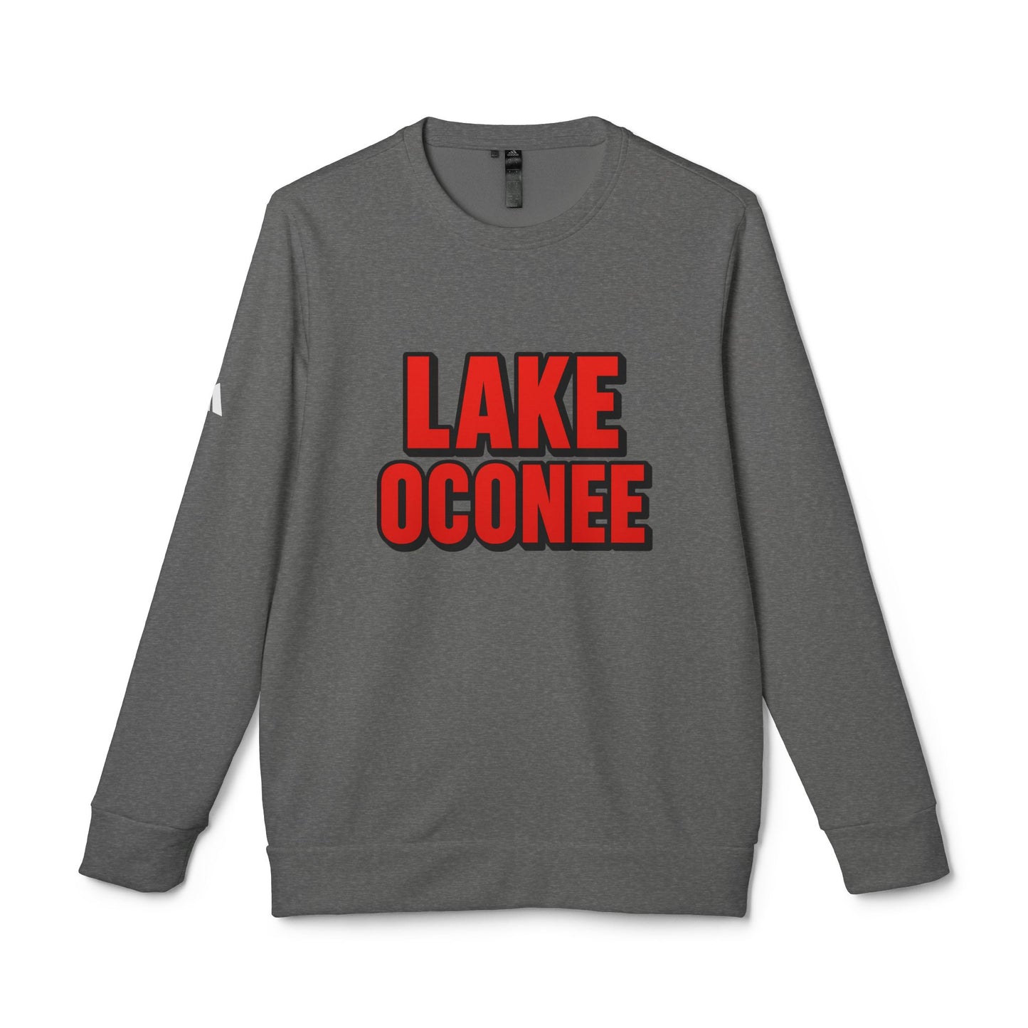 Lake Oconee Fleece Sweatshirt, Cozy Crewneck, Unisex Athletic Apparel, Perfect Gift for Travelers, Lake Lovers, Casual Outfit