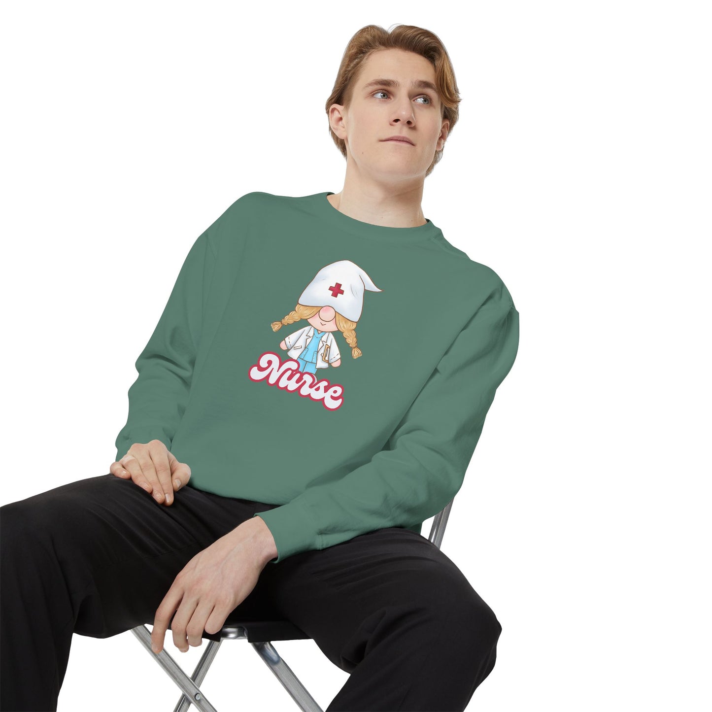 Nurse Sweatshirt, Cozy Gift for Healthcare Workers, Nurse Appreciation, Unique Nurse Shirt, Comfy Hospital Wear, Medical Professional