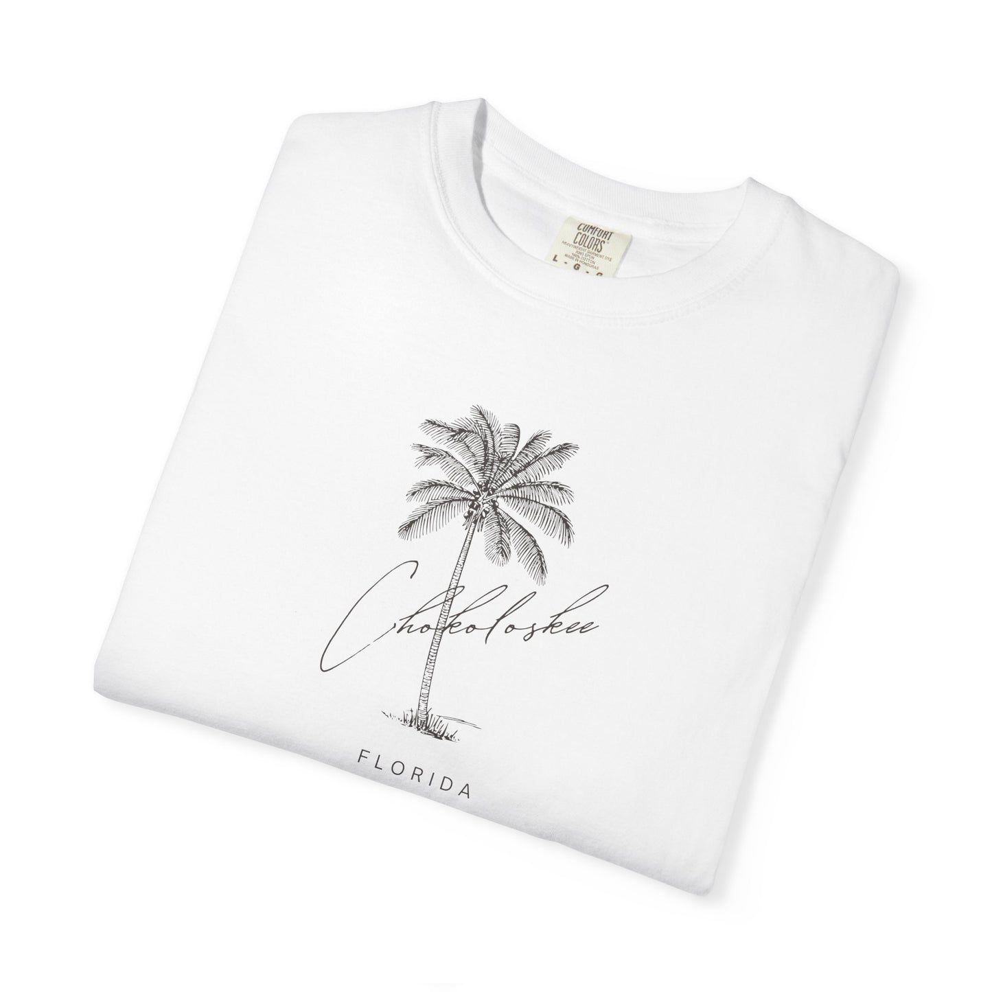 Chokoloskee Chill Vibes Tee - Unisex Garment-Dyed T-shirt for Autumn Lovers, Casual Wear, Gifts for Him/Her