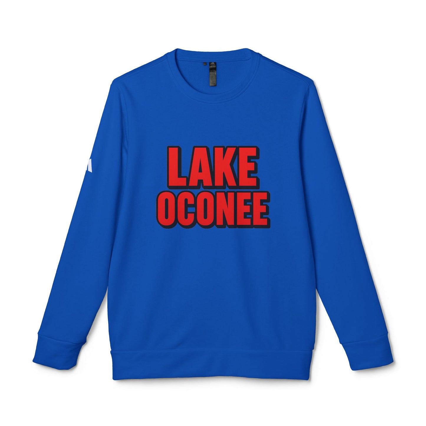 Lake Oconee Fleece Sweatshirt, Cozy Crewneck, Unisex Athletic Apparel, Perfect Gift for Travelers, Lake Lovers, Casual Outfit