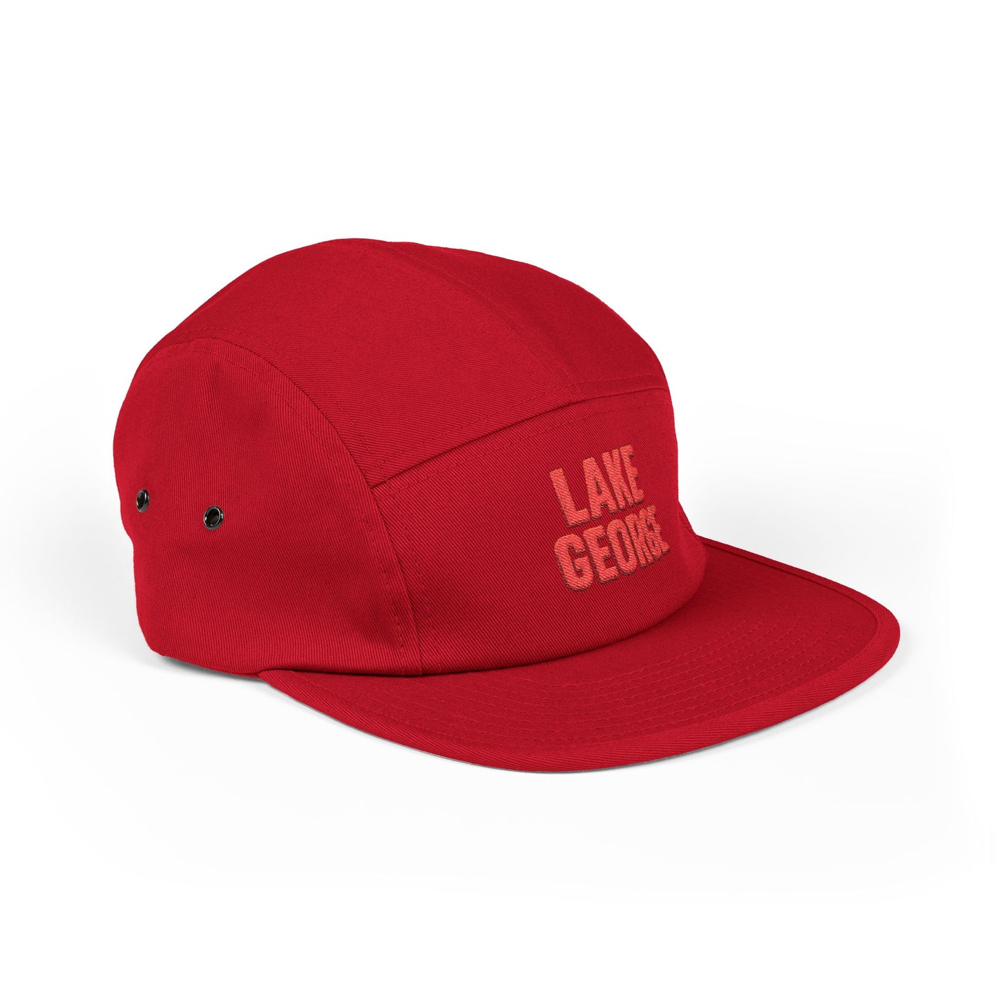 Lake George 5 Panel Cap (Embroidery)