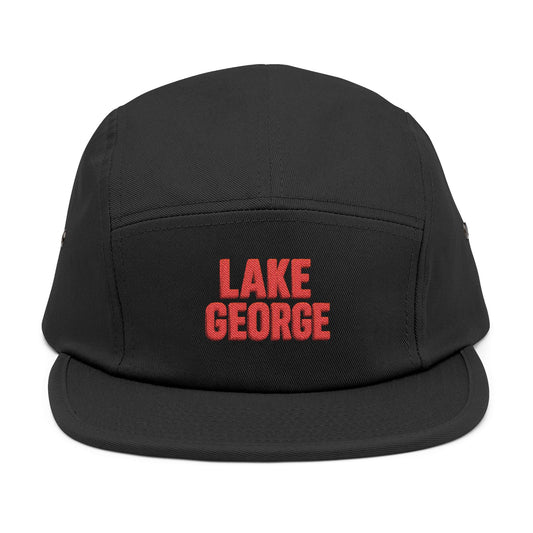 Lake George 5 Panel Cap (Embroidery)
