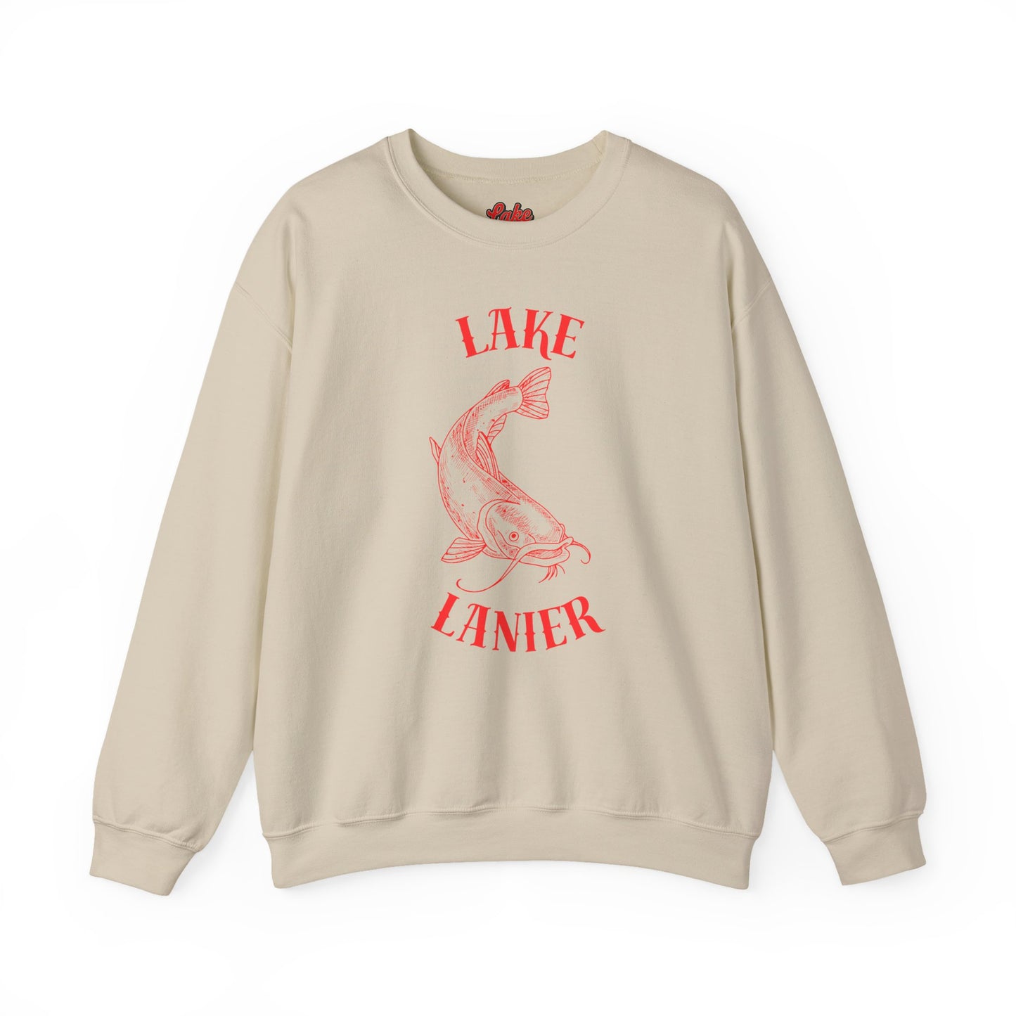 Lake Lanier Sweatshirt | Unisex Heavy Blend™ Crewneck | Perfect for Lake Lovers, Cozy Gift for Outdoors Enthusiasts, Relaxed Style for