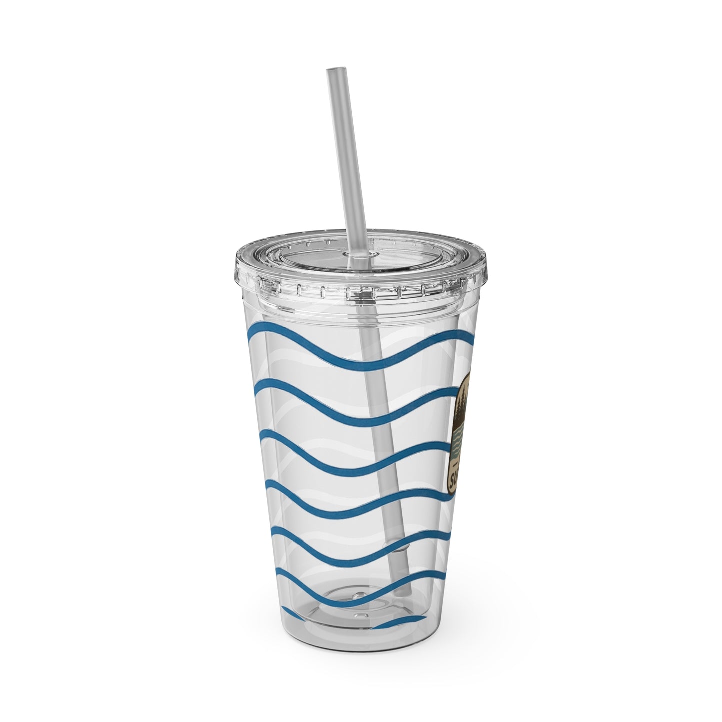 Lake Superior Sunsplash Tumbler, 16oz Clear Drink Cup for Outdoor Adventures, Customizable Travel Mug, Perfect for Summer Fun, Eco-Friendly Beverage [...]