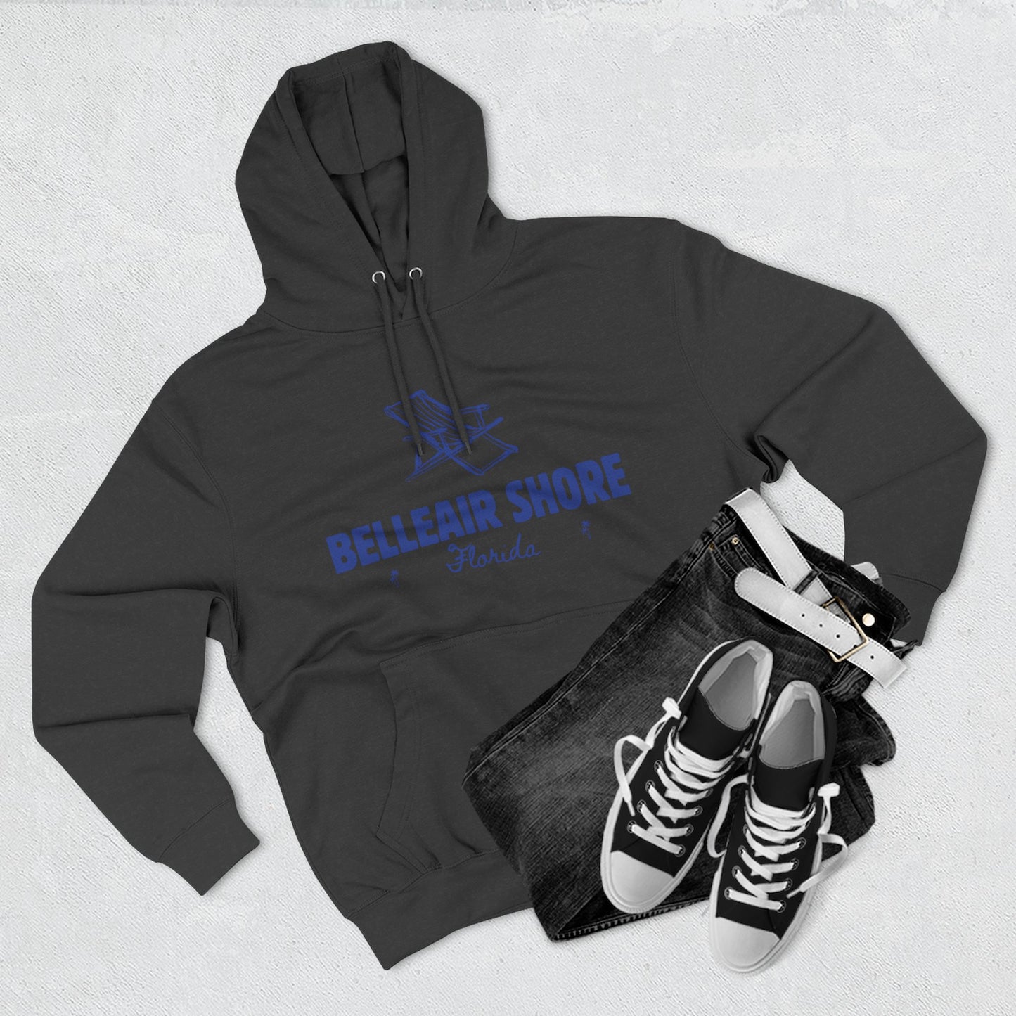 Belleair Shore Coastal Vibes Hoodie with Belleair Shore Design, Perfect for Beach Lovers, Comfortable and Stylish, Great Gift for Vacations, Ideal [...]