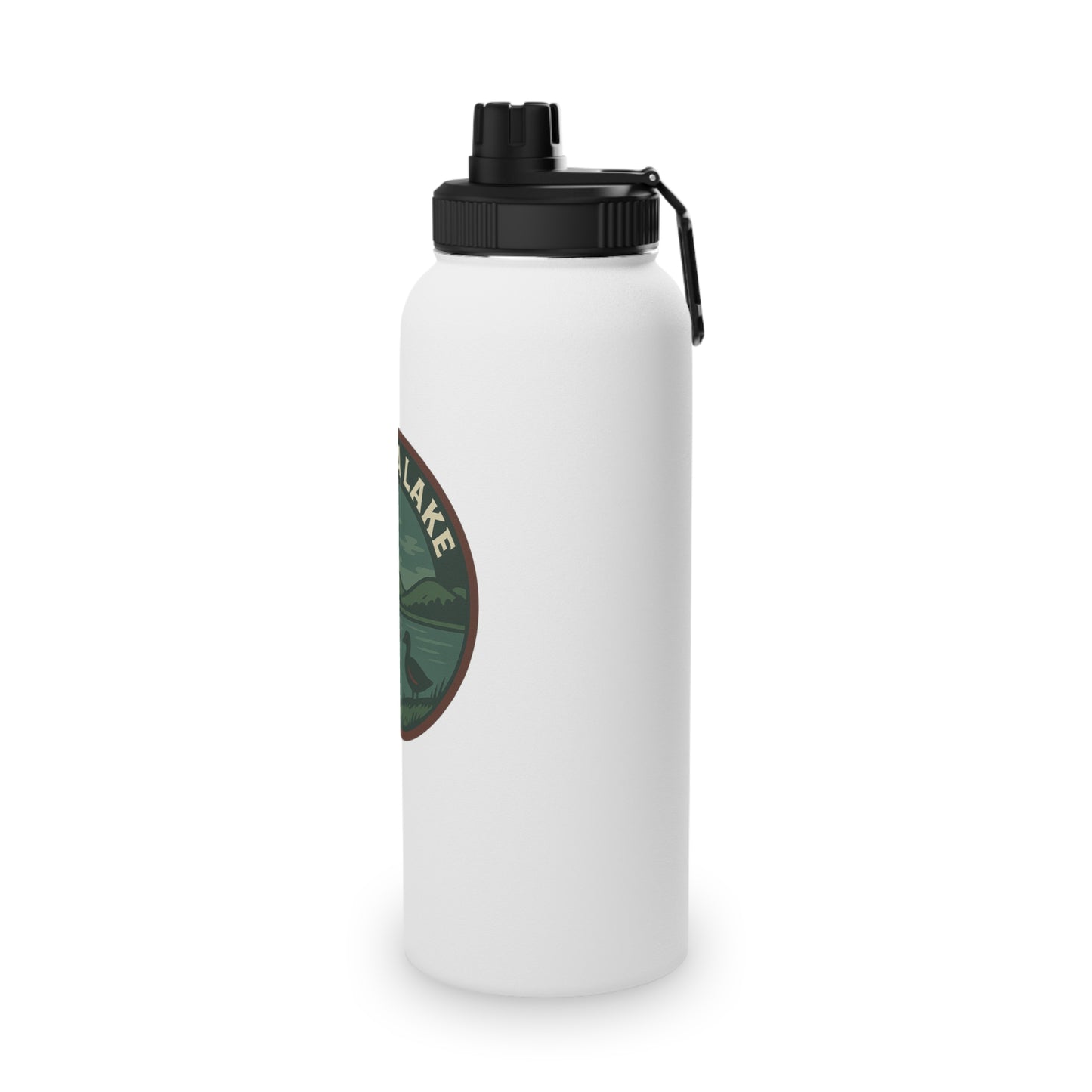 Oneida Lake Stainless Steel Water Bottle, Sports Lid