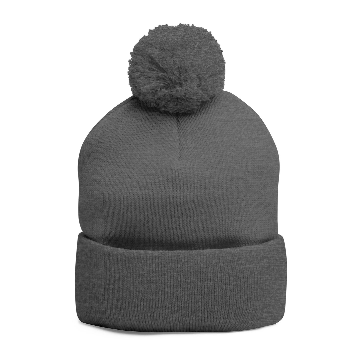 Squam Lake Pom-Pom Knit Cap (Embroidery)