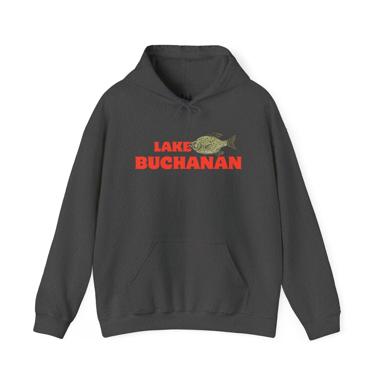 Lake Buchanan Fishing Hoodie, Unisex Comfortable Sweatshirt, Relaxed Fit for Outdoor Enthusiasts, Gift for Fishermen, Casual Lake Apparel