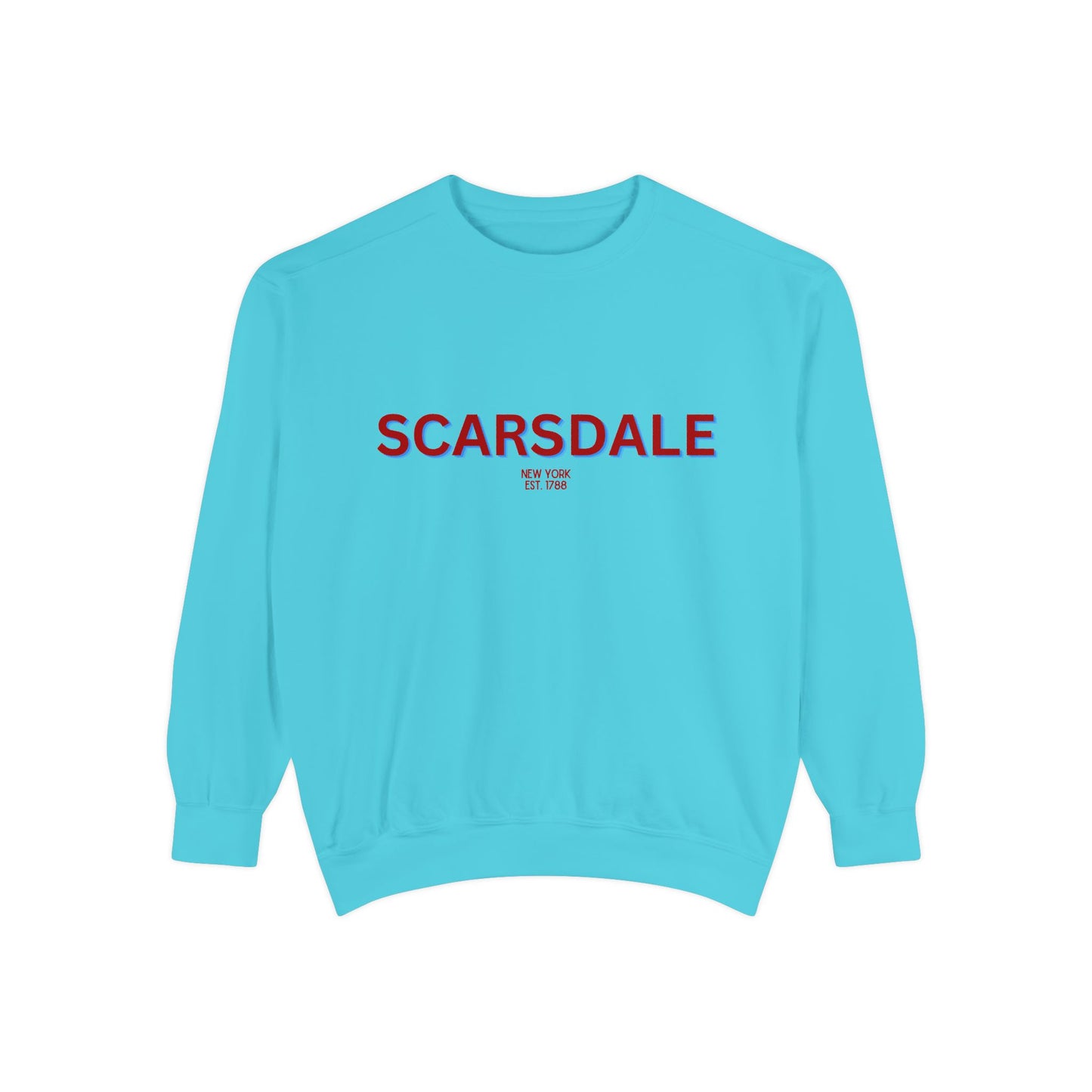 Scarsdale Unisex Garment-Dyed Sweatshirt | Cozy Fashion, Perfect for Casual Outings, Gifts, Fall & Winter Style, Everyday Comfort