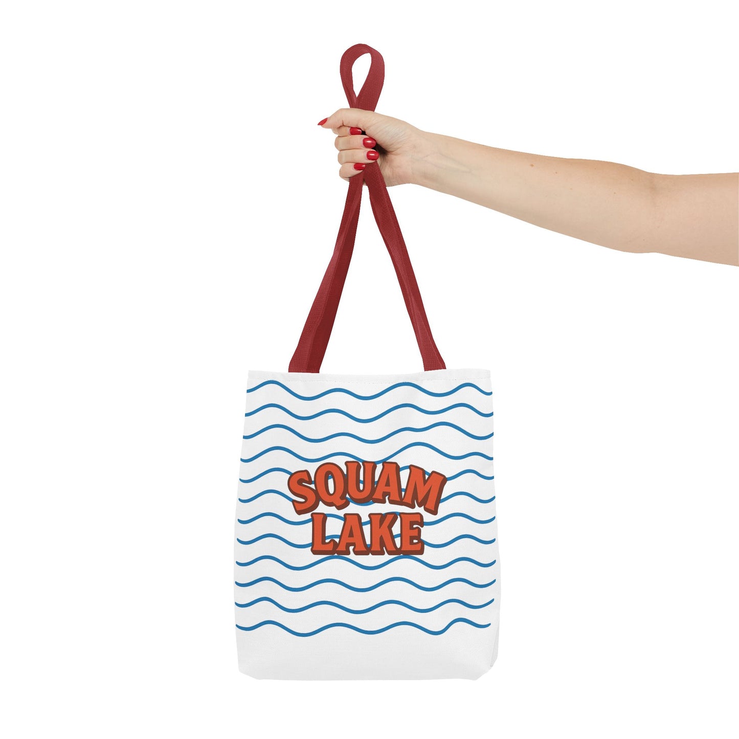 Squam Lake Tote Bag - Perfect for Beach Days, Travel, Lake Lovers, Summer Outings, Gift Idea