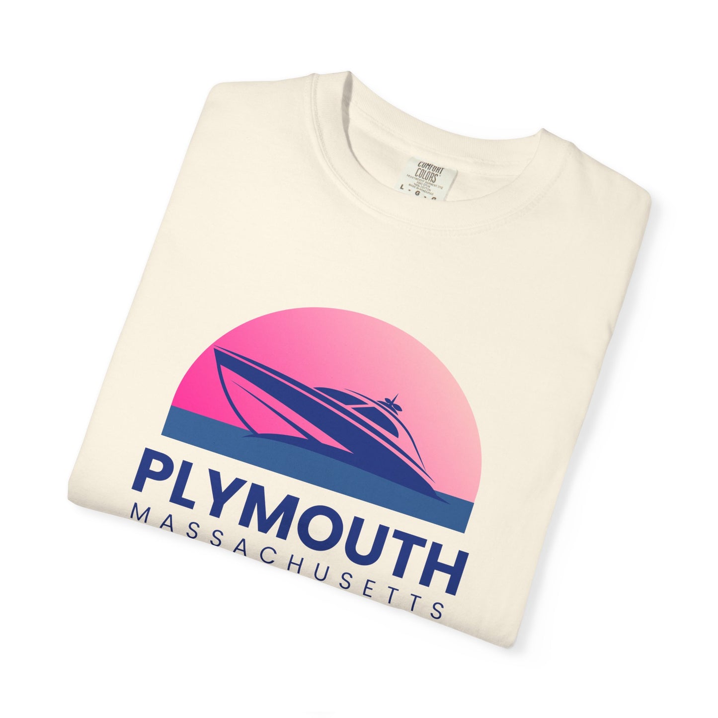 Plymouth Vibes, Unisex T-shirt, Casual Tee, Travel Souvenir, Vacation Top