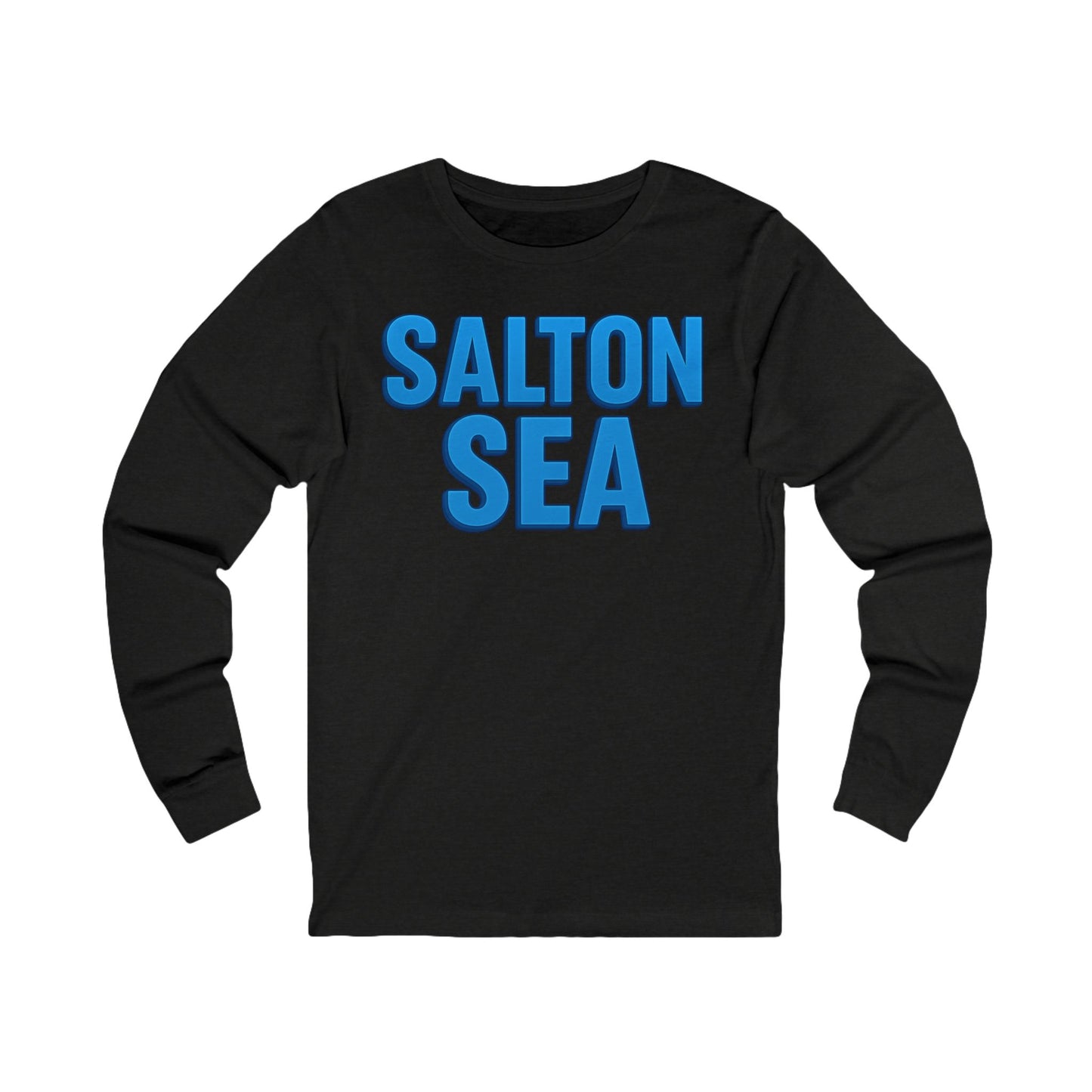Salton Sea Long Sleeve Tee, Cozy Unisex Shirt for Outdoor Lovers, Perfect for Lake Days, Casual Wear, Gift Idea