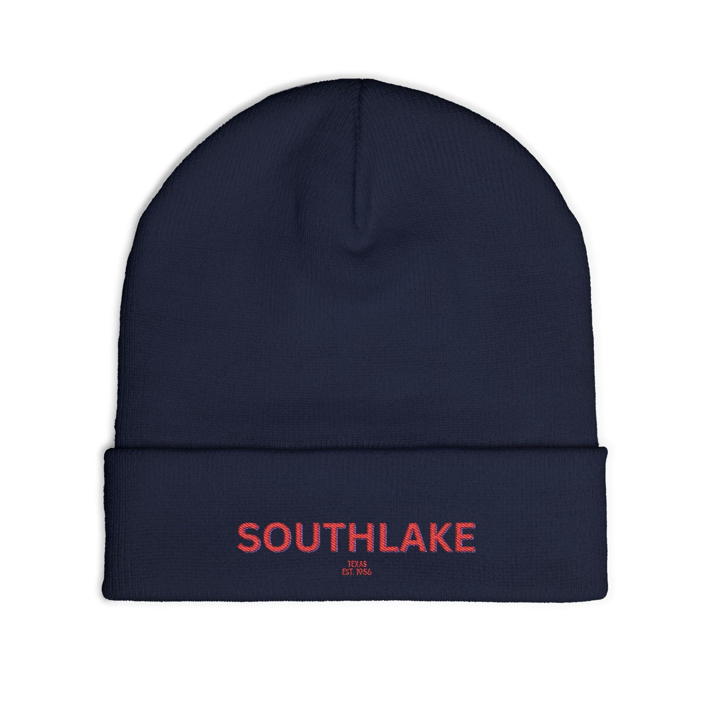 Southlake Cozy Custom Knit Beanie - Personalized Hat, Winter Accessory, Gifts for Him, Her, Stylish Warmth