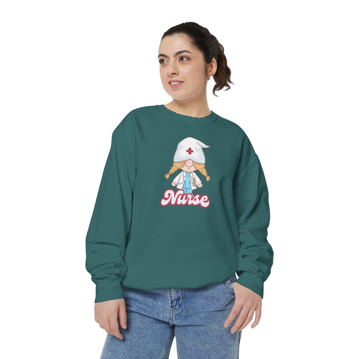 Nurse Sweatshirt, Cozy Gift for Healthcare Workers, Nurse Appreciation, Unique Nurse Shirt, Comfy Hospital Wear, Medical Professional