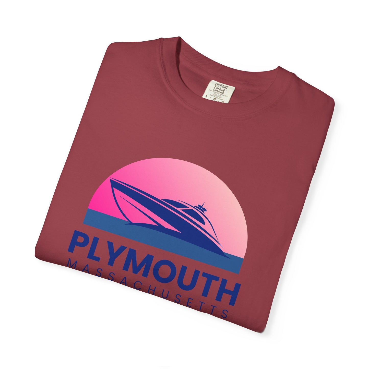 Plymouth Vibes, Unisex T-shirt, Casual Tee, Travel Souvenir, Vacation Top
