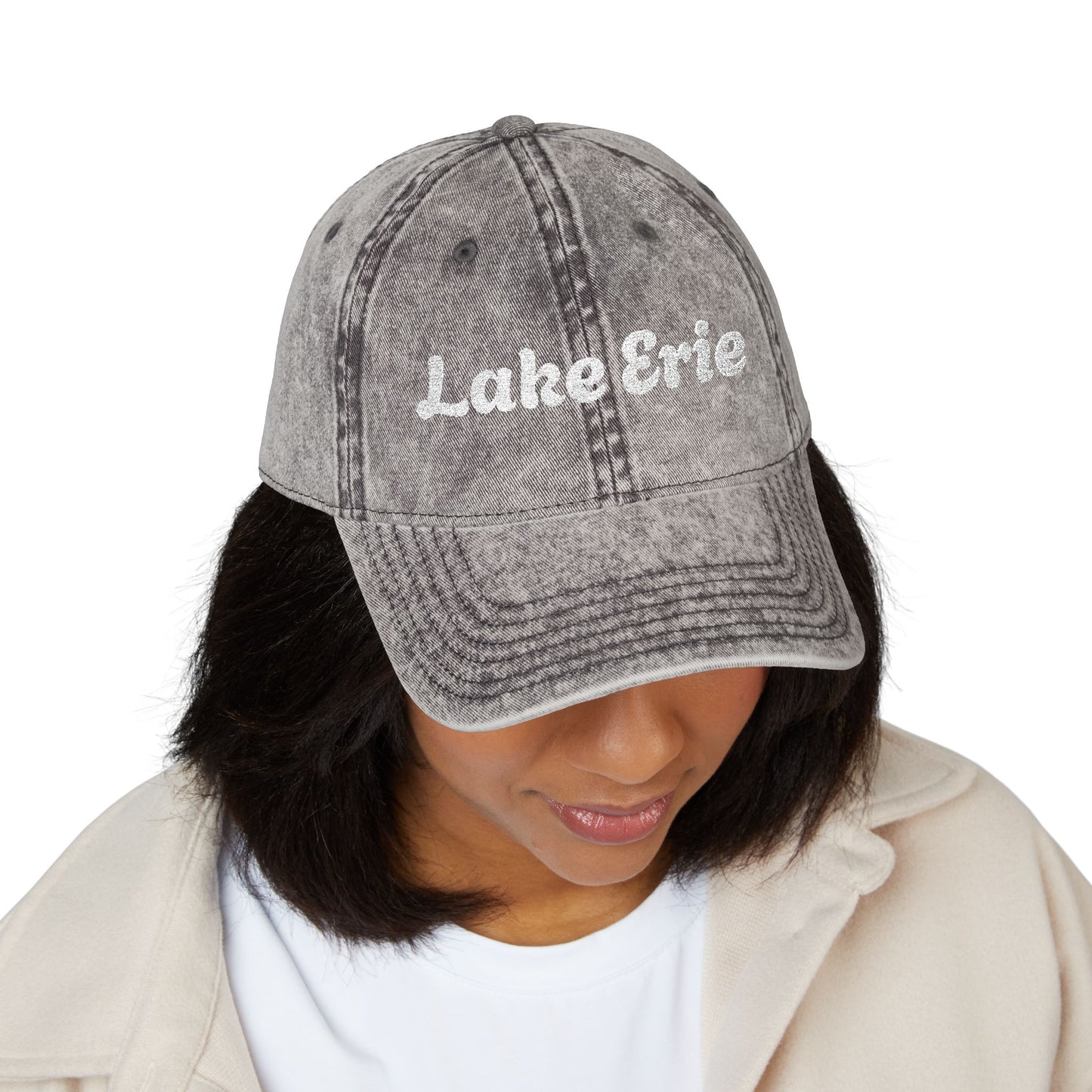 Lake Erie Vintage Cap (Embroidery)