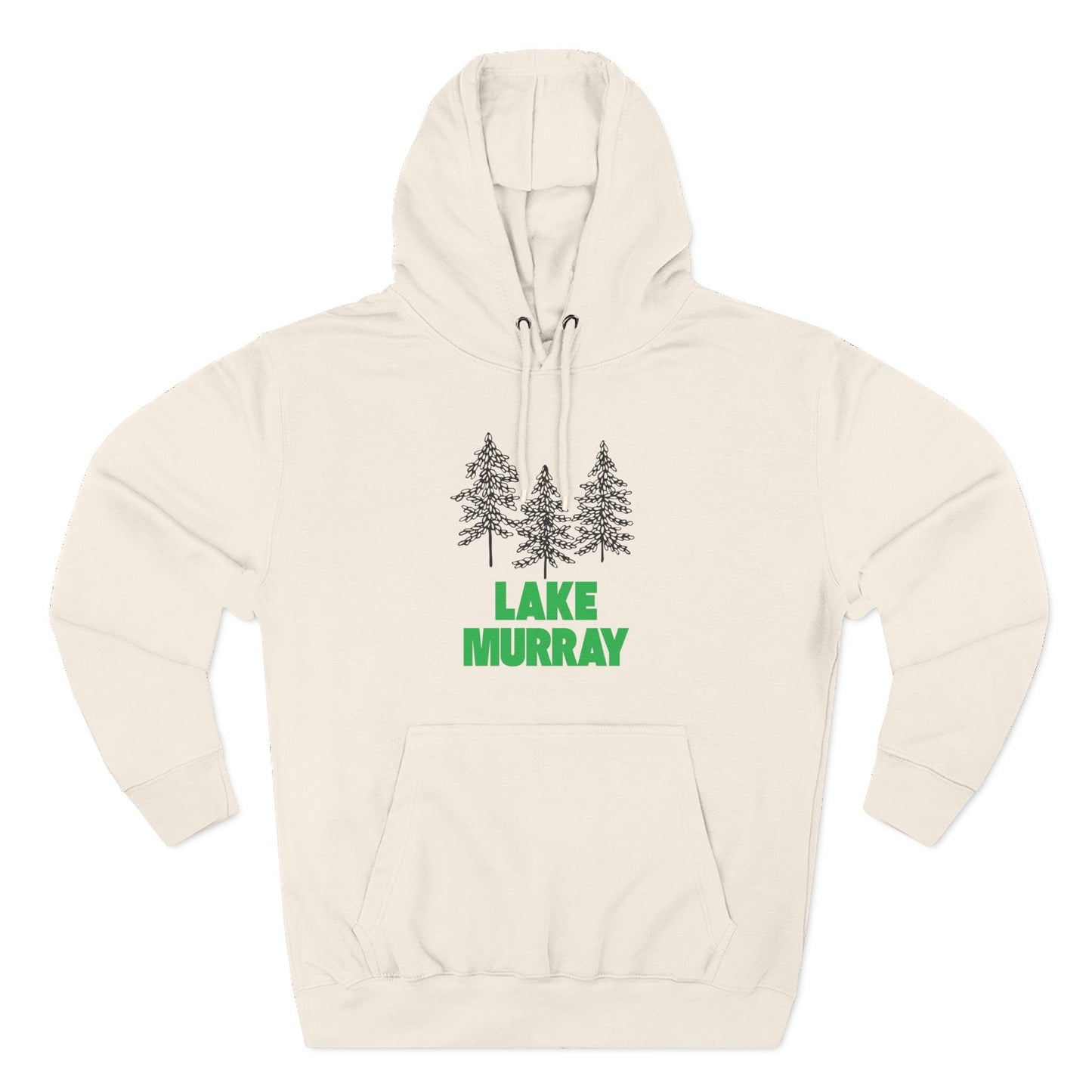 Lake Murray Fleece Hoodie, Cozy Sweatshirt, Outdoor Adventure Wear, Unique Gift for Lake Lovers, Perfect for Fall and Winter