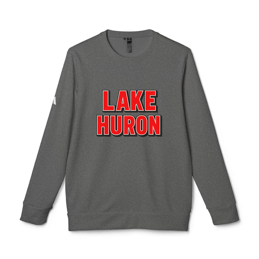 Lake Huron Adidas Unisex Fleece Crewneck Sweatshirt