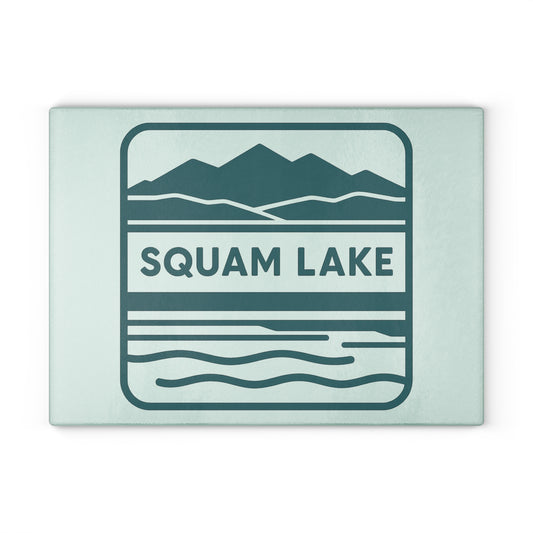 Squam Lake Glass Cutting Board
