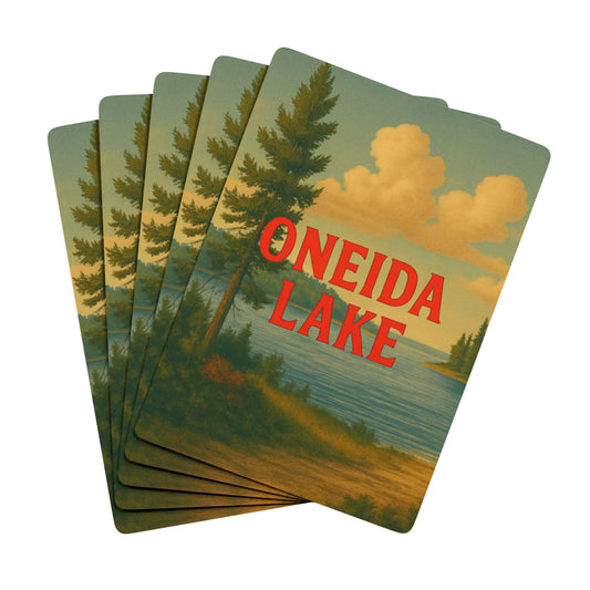 Oneida Lake Poker Playing Cards