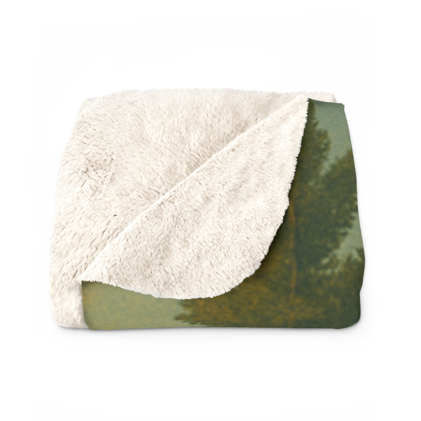 Oneida Lake Sherpa Fleece Blanket