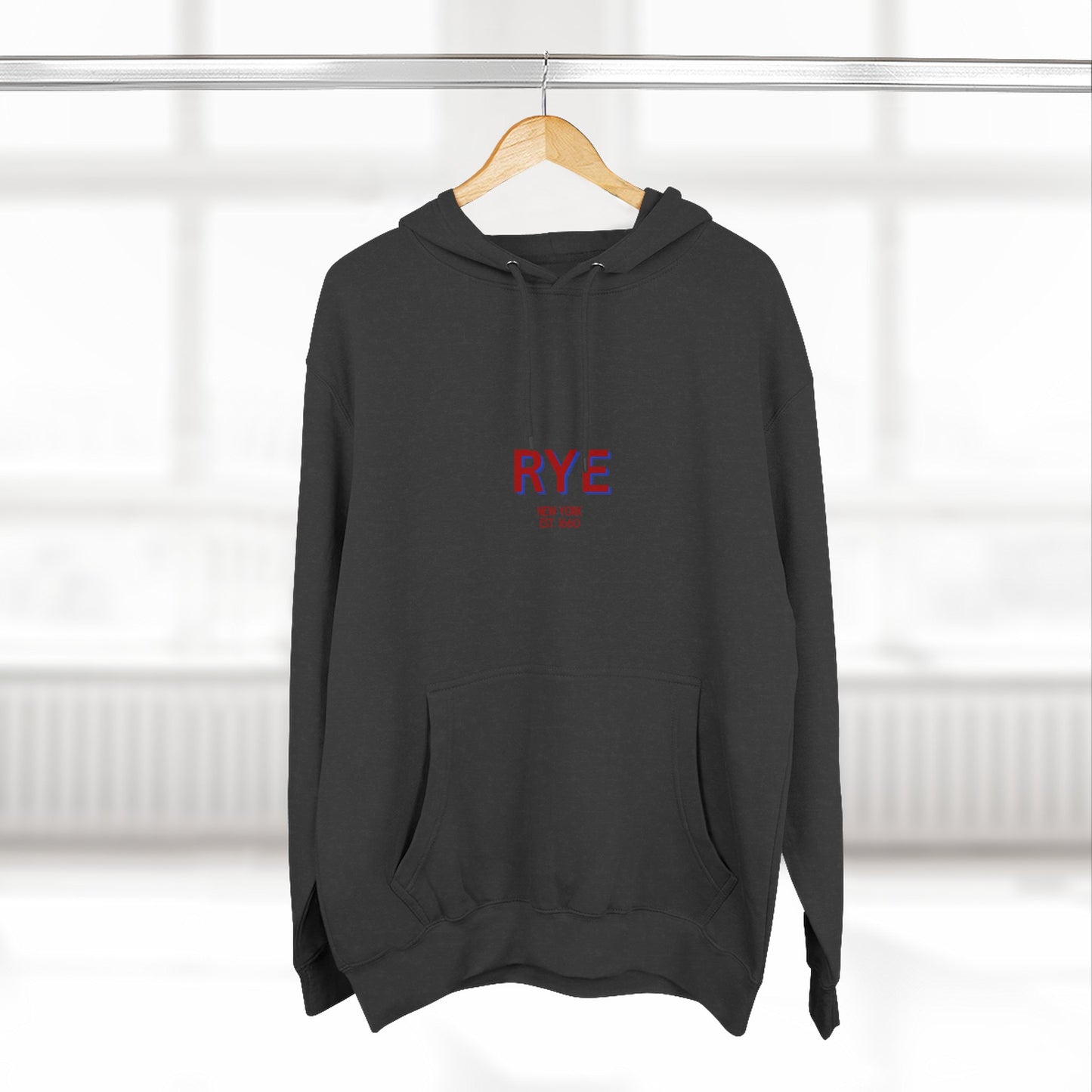 Rye Fleece Hoodie, Casual Sweatshirt, Cozy Layering Piece, Perfect Gift for All Occasions, Stylish Streetwear