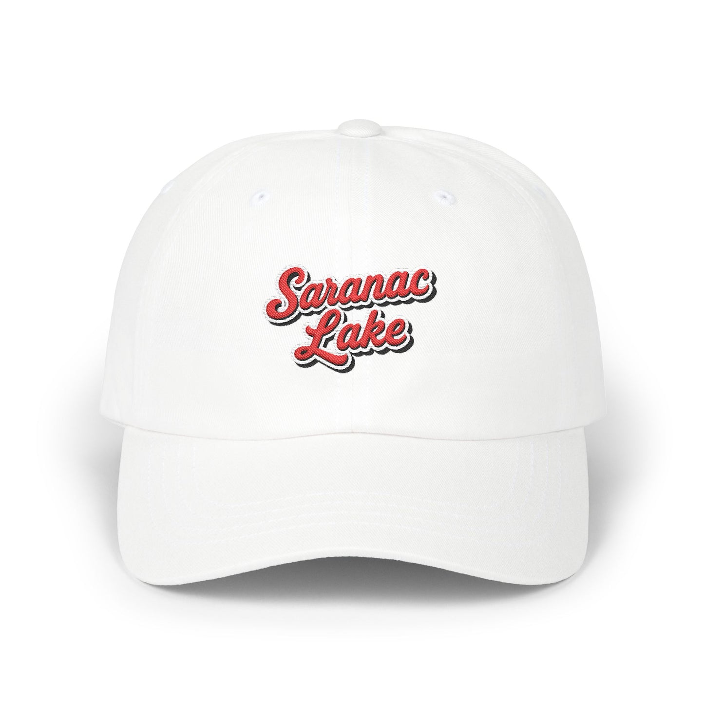 Saranac Lake Stylish Dad Cap, Casual Summer Hat, Outdoor Accessory, Gift for Father's Day, Boating Trip Gear, Everyday Wear
