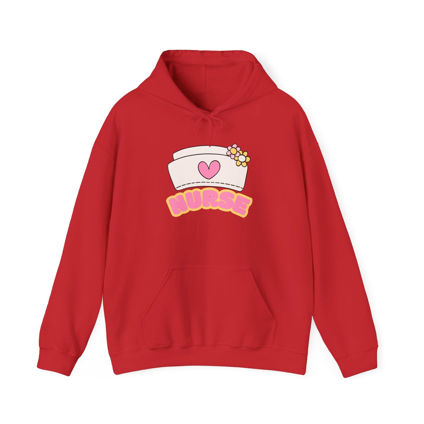 Nurse Love Hoodie | Cozy Unisex Sweatshirt, Gift for Healthcare Workers, Comfortable Nursing Apparel, Medical Appreciation Clothing
