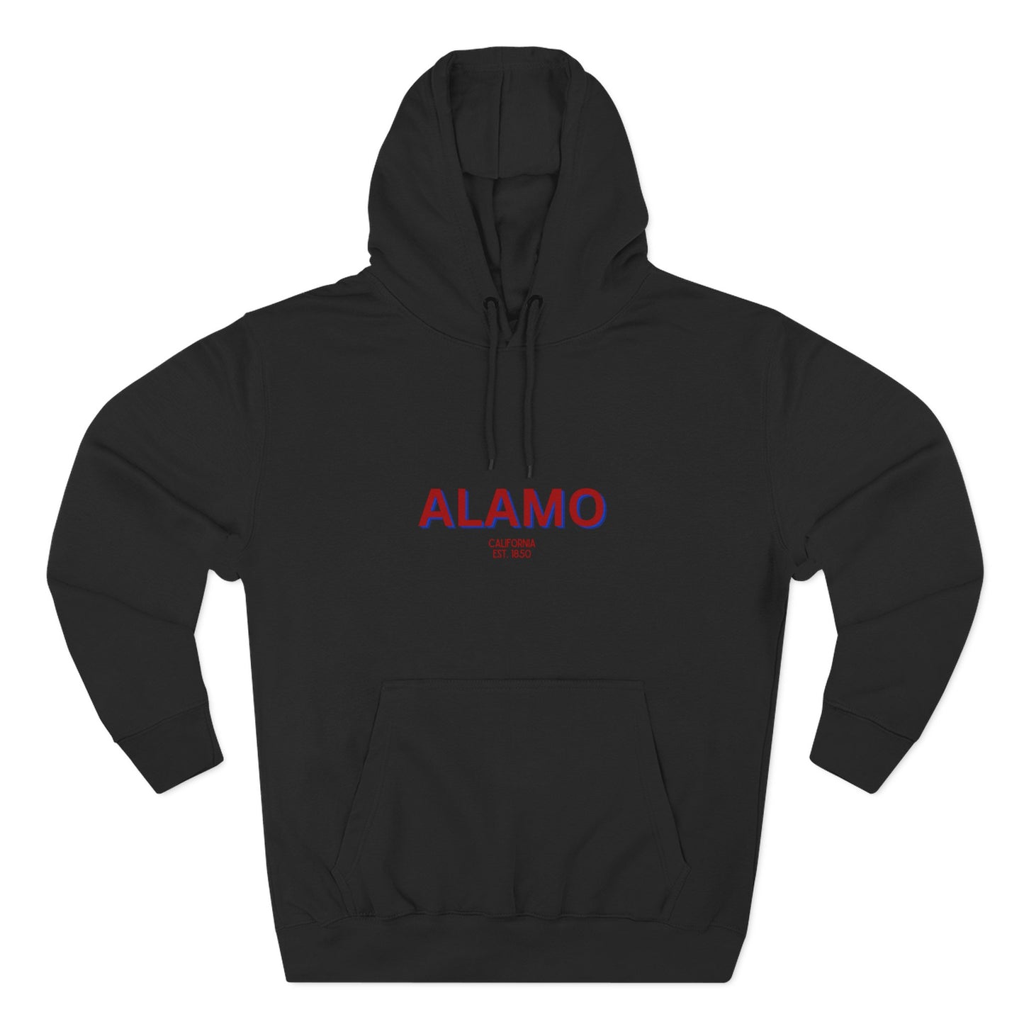Alamo Fleece Hoodie, Casual Sweatshirt, Cozy Layering Piece, Perfect Gift for All Occasions, Stylish Streetwear